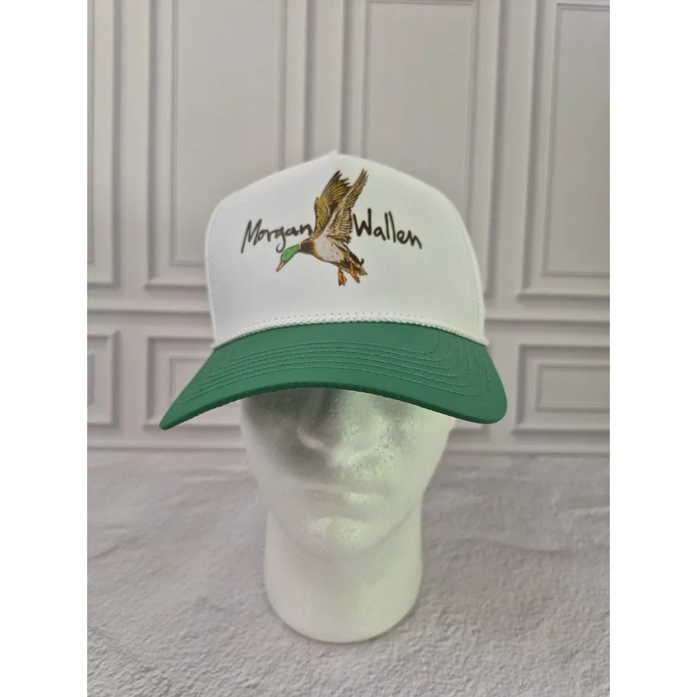 Morgan Wallen Duck Rope Hat One Night At A Time Tour 2024 Snapback Trucker